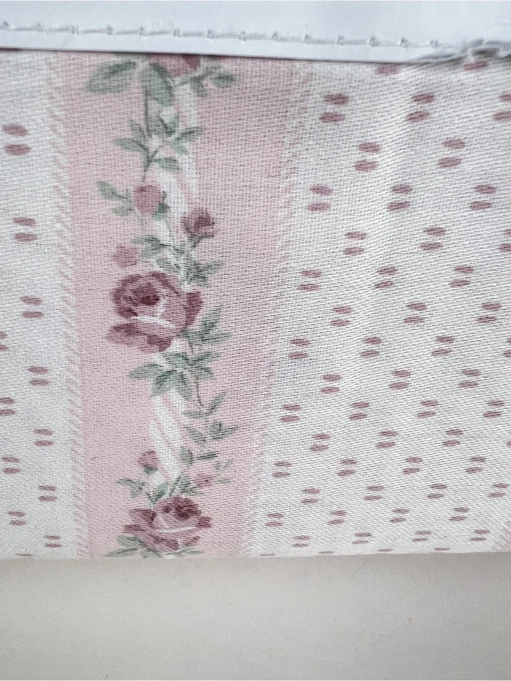 Shabby Chic Pink Floral King Sheet Set Soft 100% Cotton 4 Pc Set NEW
